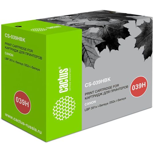 Картридж Cactus CS-039HBK, 039 H, черный / CS-039HBK