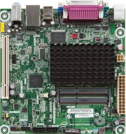 Материнская плата Intel D425KT, Intel NM10, mini-ITX, OEM