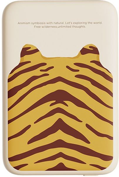 Внешний аккумулятор (Power Bank) SOLOVE Solove W12, 5000мAч, бежевый [w12 tiger]