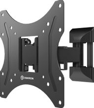 Изображение товара Кронштейн для телевизора ONKRON M2S настенный поворот и наклон черный 17-43 дюймов