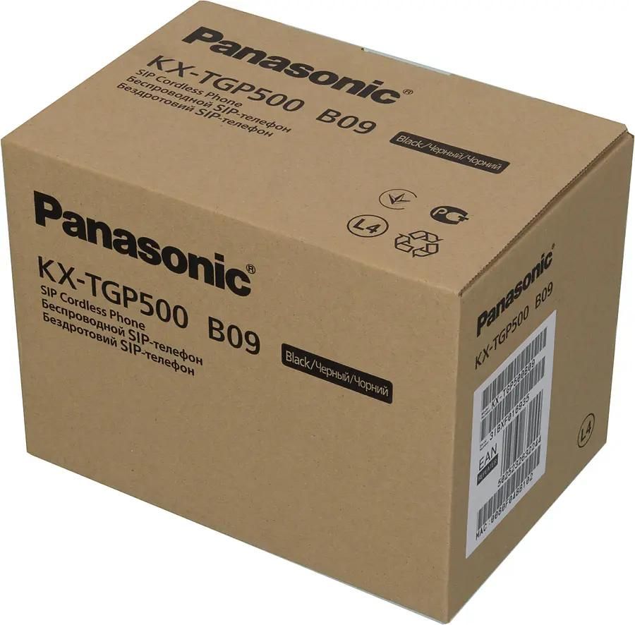 IP телефон Panasonic KX-TGP500B09 – купить в Ситилинк | 641481