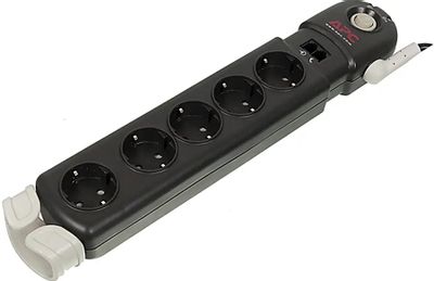 Сетевой фильтр APC P5BT-RS, 1.83м, серый – купить в Ситилинк | 49632