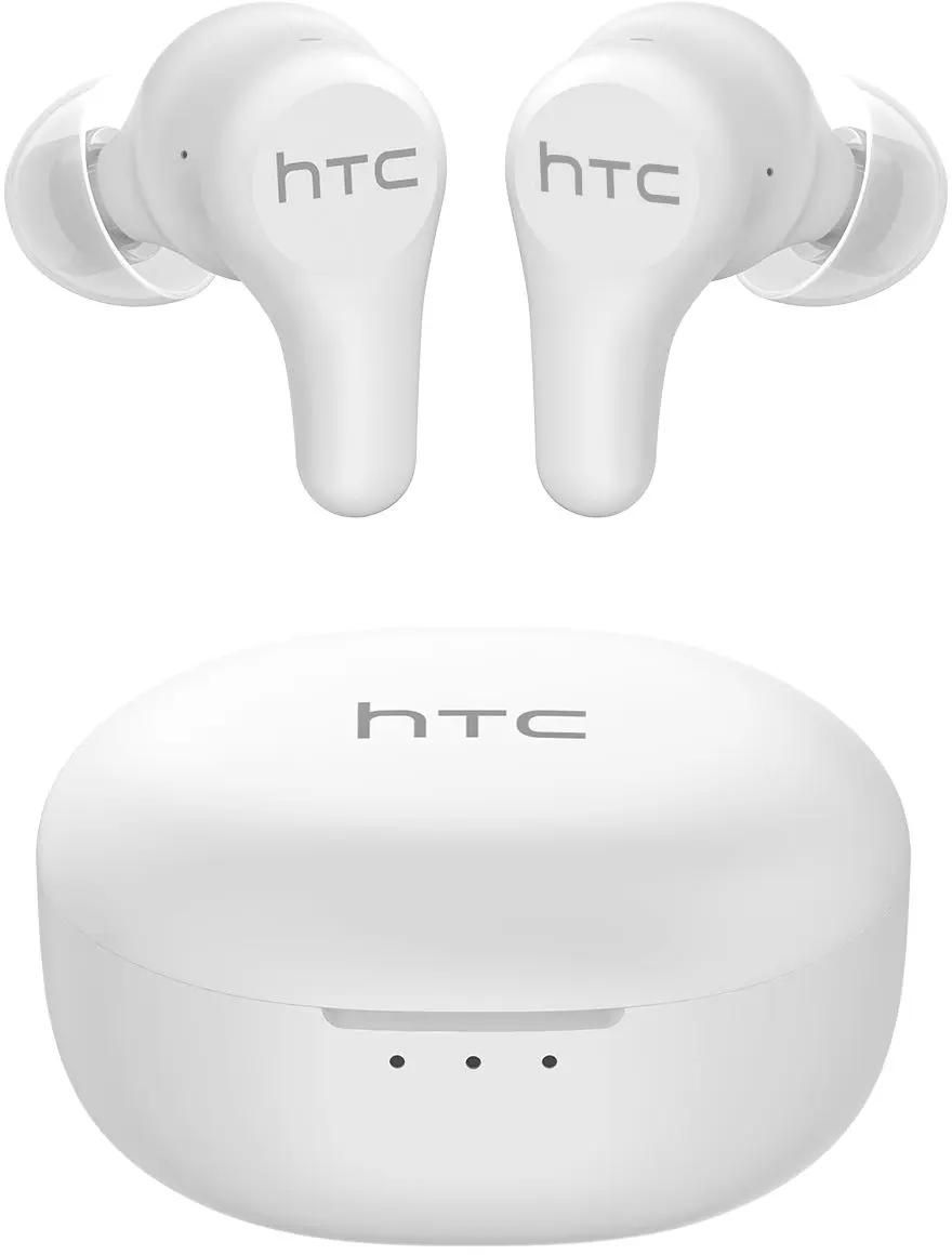 Наушники HTC E-mo 1 True Wireless Earbuds Plus, Bluetooth, вкладыши, белый  – купить в Ситилинк | 1596072