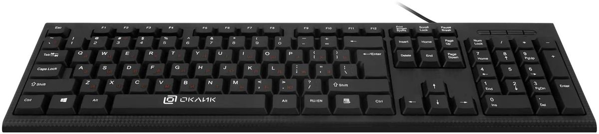 Комплект (клавиатура+мышь) Oklick 620M, черный