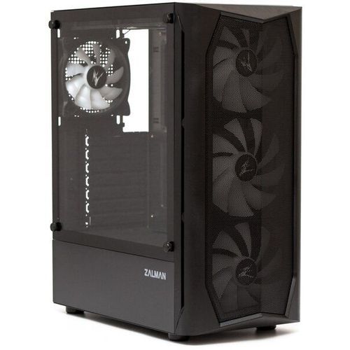 Корпус ATX Zalman N4 REV.1, Midi-Tower, без БП, черный [n4 rev.1 black]