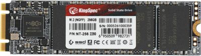 SSD накопитель KINGSPEC NT-256 256ГБ, M.2 2280, SATA III,  M.2
