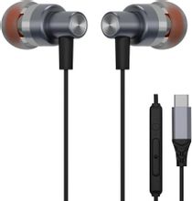 Изображение товара Наушники PERO EP20SL, USB Type-C, внутриканальные, серый