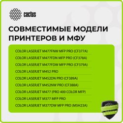 Картридж Cactus CS-CF413X, пурпурный