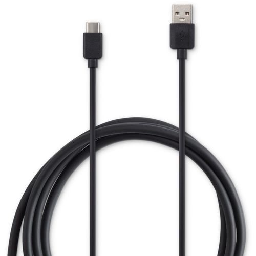 Кабель Buro USB Type-C (m) — USB (m), 1м, 3A, черный [bu-usb-ac-1m-3a]