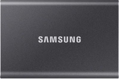 Внешний диск SSD Samsung T7 MU-PC1T0T/WW, 1ТБ, черный
