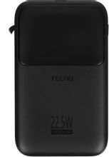 Изображение товара Внешний аккумулятор (Power Bank) TECNO Pocket S101Q,  10000мAч,  черный