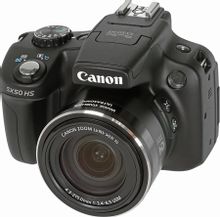 Характеристики Цифровой компактный фотоаппарат Canon PowerShot SX50 HS ...