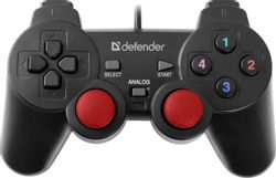 Геймпад проводной Defender Glyder черный