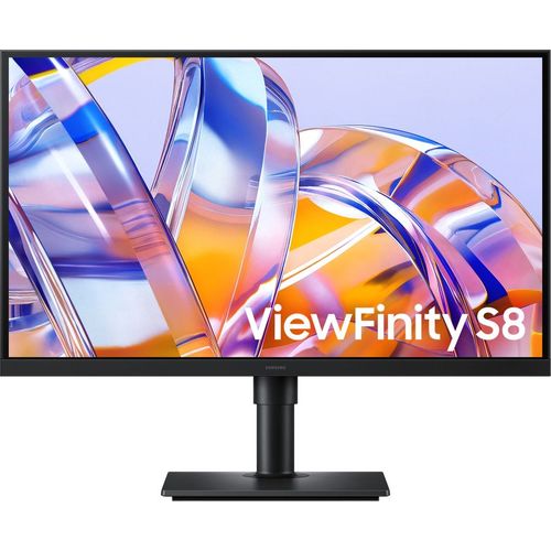 27" Монитор Samsung ViewFinity S27H804UAIXCI, 3840x2160, IPS, 1хHDMI, 1хDP, черный [ls27h804uaixci]