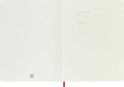 Блокнот Moleskine Classic Soft, 192стр, без разлиновки, мягкая обложка, красный