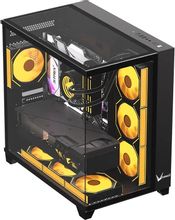 Изображение товара Корпус ATX Formula Crystal Z9 FLOE Midi-Tower с прозрачной панелью, ARGB и поддержкой СВО 360 мм