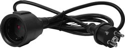 Шнур питания Lanmaster (LAN-PPS/SH-7.0-BK) вилка Shuko-Shuko розетка проводник.:3x1.5мм2 7м 220В чер