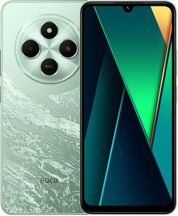Смартфон Xiaomi POCO C75 8/256Gb, 6.88", IPS, 120Гц, 5160мAч, 2 nano SIM, зеленый
