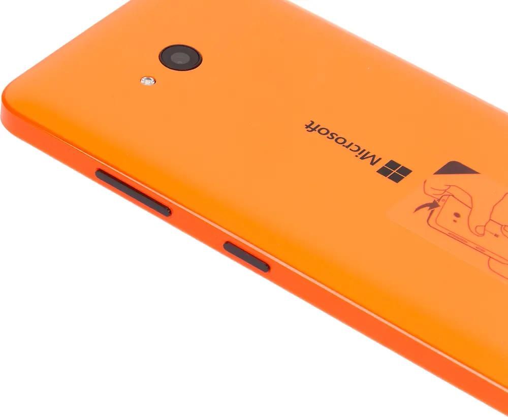 Смартфон Microsoft Lumia 640 Dual Sim оранжевый – купить в Ситилинк | 293301