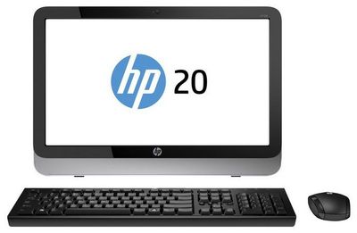Моноблок HP Pavilion 20-2000er, AMD E1 2500, 4ГБ, 500ГБ, AMD Radeon HD ...