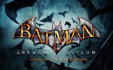 Изображение товара Игра Batman Arkham Asylum Game of the Year Edition для ПК английская версия