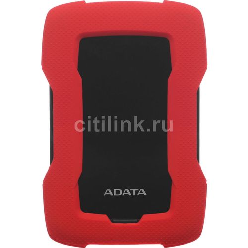 1ТБ Внешний диск HDD A-Data DashDrive Durable HD330, USB 3.0, красный [ahd330-1tu31-crd]