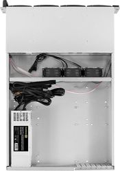 Корпус для сервера монтируемый в стойку EXEGATE Pro 2U660-HS12, 2U, 2 x 1000 Вт, черный/серебристый