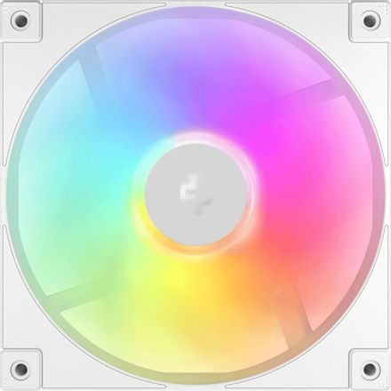 Вентилятор DeepCool FD14 140мм, 4-pin, 1650об/мин, 25.6 дБ, ARGB, белый, Ret [r-fd14-whapn1-g]