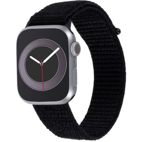 Ремешок ZIBELINO APL-38-S-MF-FV-BLK для Apple Watch, черный [zbn-apl-38-s-mf-fv-blk]