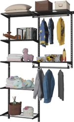 Гардеробная система ПРАКТИК HOME GS 06G металл, графит