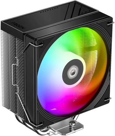 Устройство охлаждения (кулер) ID-COOLING Frozn A410 Se,  4-pin,  ARGB,  120мм,  черный,  retail [frozn a410 se argb]