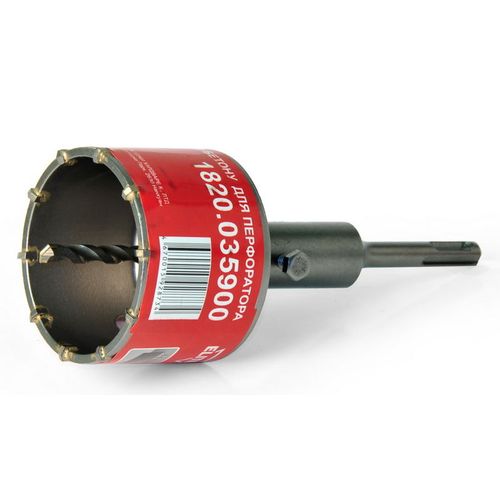 Коронка Elitech 1820.035900, по бетону, 80мм, SDS-PLUS, 1шт
