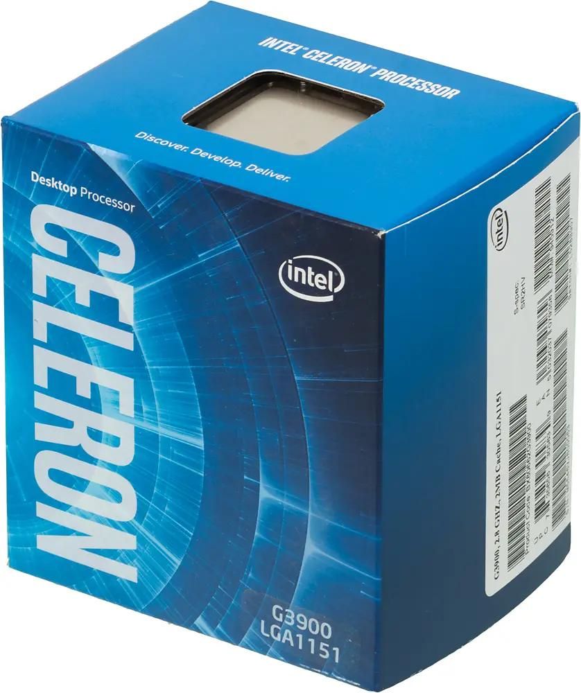 Обзор товара процессор Intel Celeron G3900, LGA 1151, BOX [bx80662g3900 s  r2hv] (346124) в интернет-магазине СИТИЛИНК