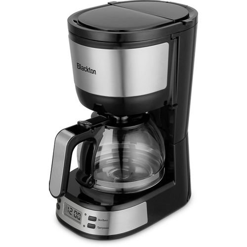 Кофеварка BLACKTON Bt CM1115, капельная, черный /нержавеющая сталь