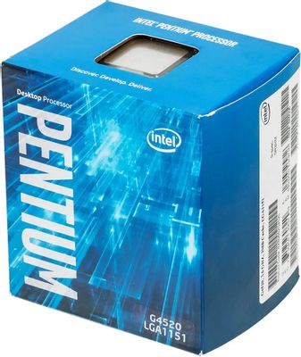 Процессор Intel Pentium Dual-Core G4520, LGA 1151,  BOX [bx80662g4520 s r2hm]