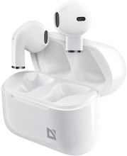 Изображение товара Наушники беспроводные вкладыши Defender Twins 955 Bluetooth белые