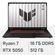 Изображение товара Ноутбук игровой ASUS TUF Gaming A18 FA808UH-S8050, 18", 2025, IPS, AMD Ryzen 7 260 3.8ГГц, 8-ядерный, 16ГБ DDR5, 512ГБ SSD,  NVIDIA GeForce  RTX 5050 для ноутбуков - 8 ГБ, TGP 115Вт,  без операционной системы,  серый [90nr0nm1-m002h0]