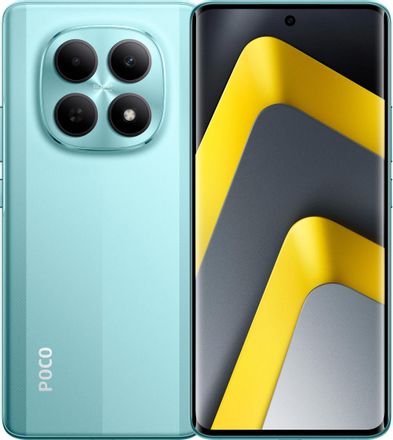 Смартфон Xiaomi Poco M8 5G 8/512Gb, 6.77", AMOLED, 120Гц, 5520мAч, 2 nano SIM, зеленый