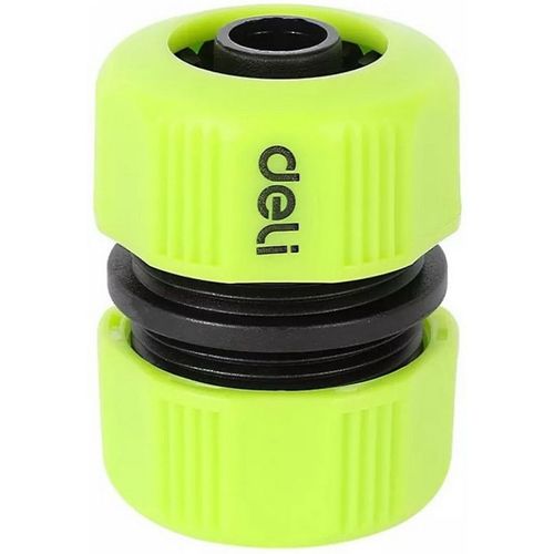 Муфта соединительная Deli DL8794 Д.вх.1/2" Д.вых.1/2" зеленый