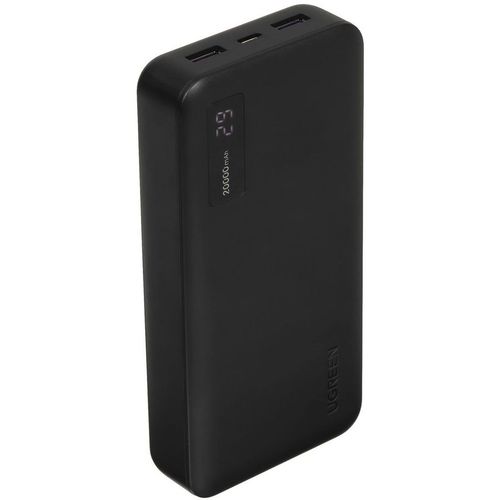 Внешний аккумулятор (Power Bank) UGREEN PB312, 20000мAч, черный [95424b]