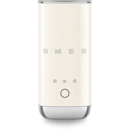 Вспениватель молока SMEG MFF02CREU, стационарный, 120мл, кремовый