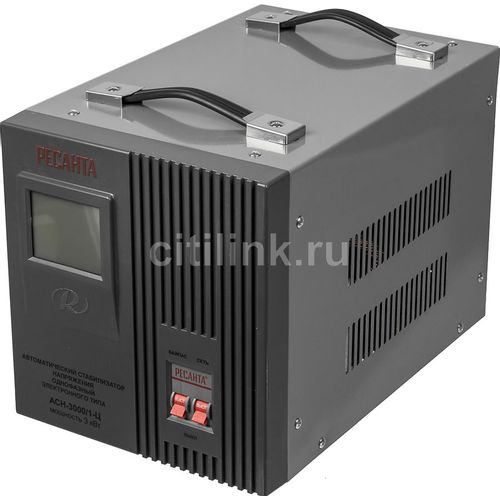 Стабилизатор напряжения Ресанта ACH-3000/1-Ц, 3кВт серый [63/6/5]
