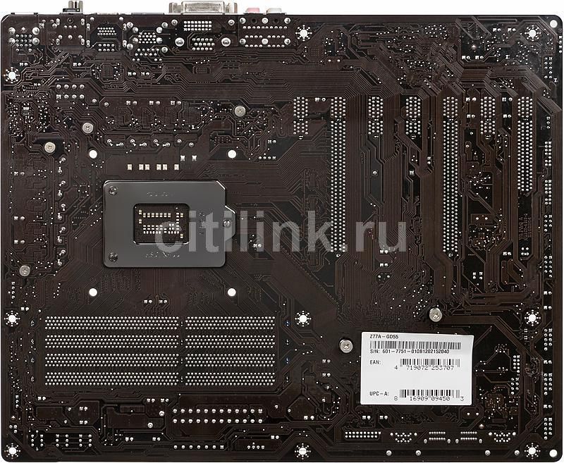 Обзор товара материнская плата MSI Z77A-GD55, LGA 1155, Intel Z77, ATX ...