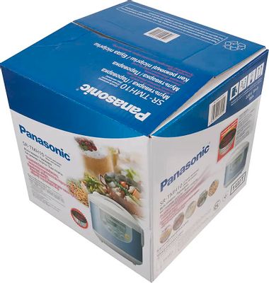 Мультиварка Panasonic SR-TMH10ATW, 490Вт, Белый/Голубой – Купить В.