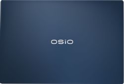 Ноутбук OSIO BaseLine B150i-012c, 15.6", IPS, Intel N100, 4-ядерный, 8ГБ DDR4, 256ГБ SSD, Intel UHD Graphics, синий