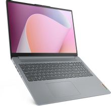 Ноутбук Lenovo IdeaPad Slim 3 16ABR8 16", IPS, AMD Ryzen 7 7730U, 8-ядерный, 16ГБ DDR4, 512ГБ SSD,  AMD Radeon Graphics, серый