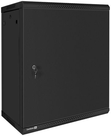 Шкаф коммутационный EXEGATE EC-WM-15U.450.M EX300256RUS настенный, металлическая передняя дверь, 15U, 600x769x450 мм