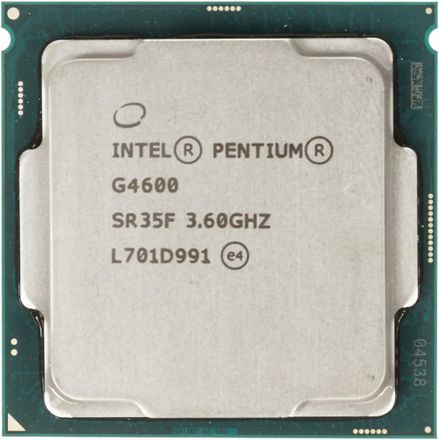 Процессор Intel Pentium Dual-Core G4600, LGA 1151,  OEM [cm8067703015525s r35f]