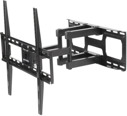 Кронштейн для телевизора Arm Media COBRA-51, 32-60", настенный, поворотно-выдвижной и наклонный,  черный [90213]
