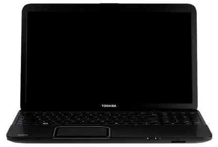 Ноутбук Toshiba Satellite C850-B1K 15.6", Intel Celeron B815 1.6ГГц, 2-ядерный, 2ГБ DDR3, 320ГБ,  Intel HD Graphics, без операционной системы, черный [pskcar-00x00gru]